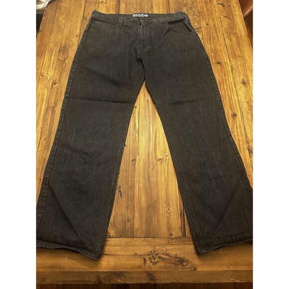 Vintage Enyce Jeans Mens 38 X 30 Baggy Y2K Wide Leg Hip Hop Faded Grunge 90s - Picture 1 of 16